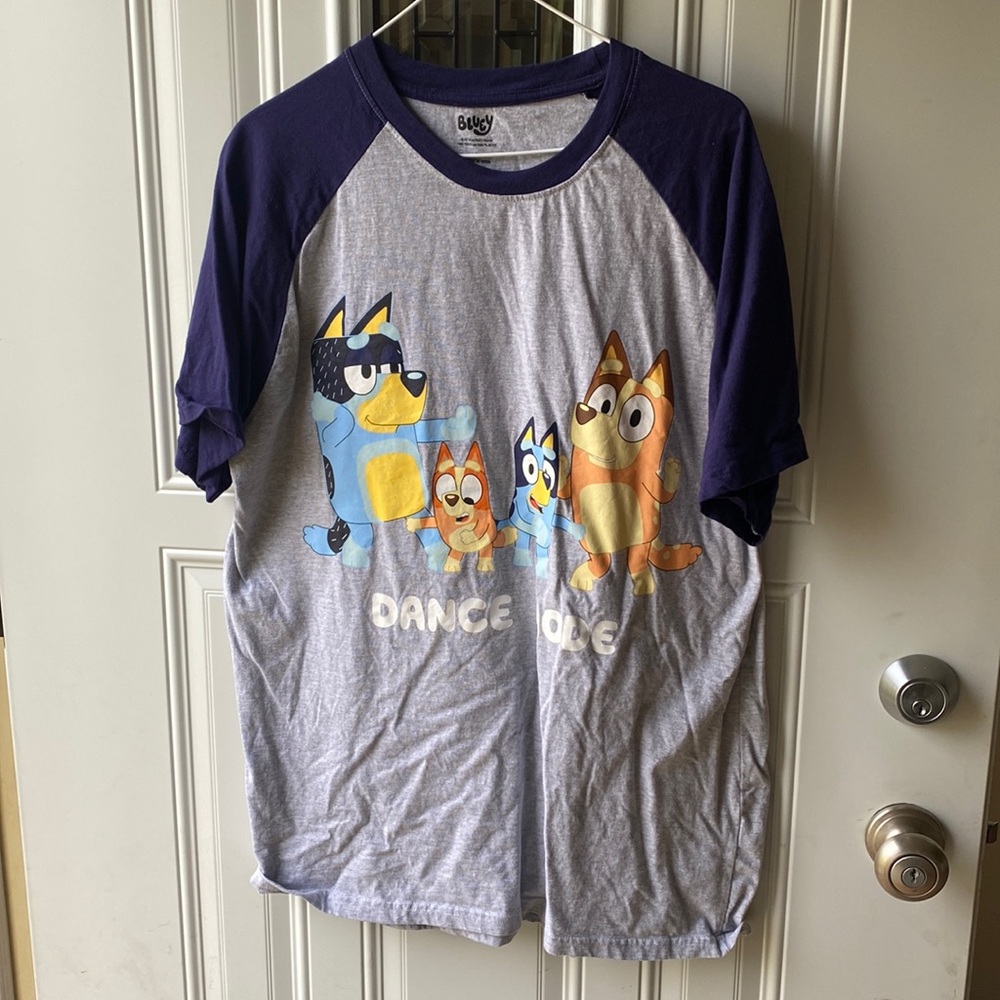 Large, mens T-shirt. Bluey!